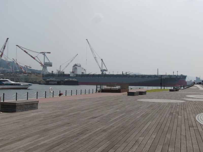 大和波止場からの風景